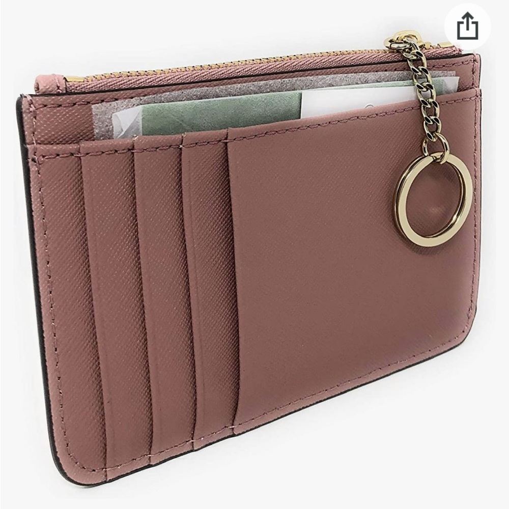 Authentic Kate Spade New York Laurel Way Bitsy Card Case Wallet Key Ring